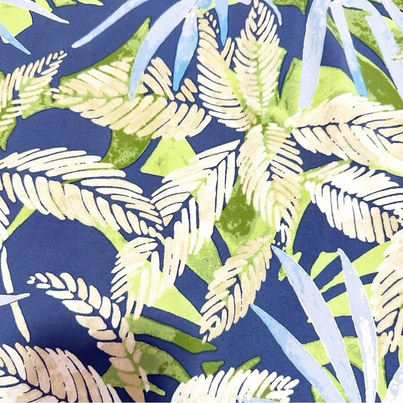 J.McLaughlin Women’s Sheath Sleeveless Blue Dress Tropical floral Size XS - Picture 10 of 12